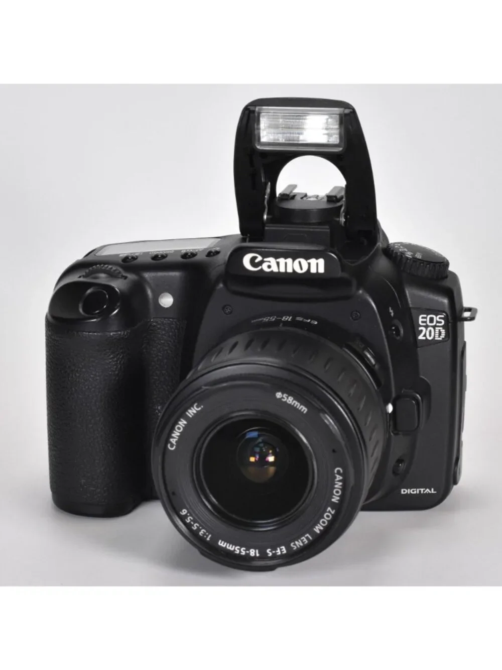 Canon EOS 20D Digital Camera DSLR 8.2MP Canon 18-55mm Lens 1GB CF Card